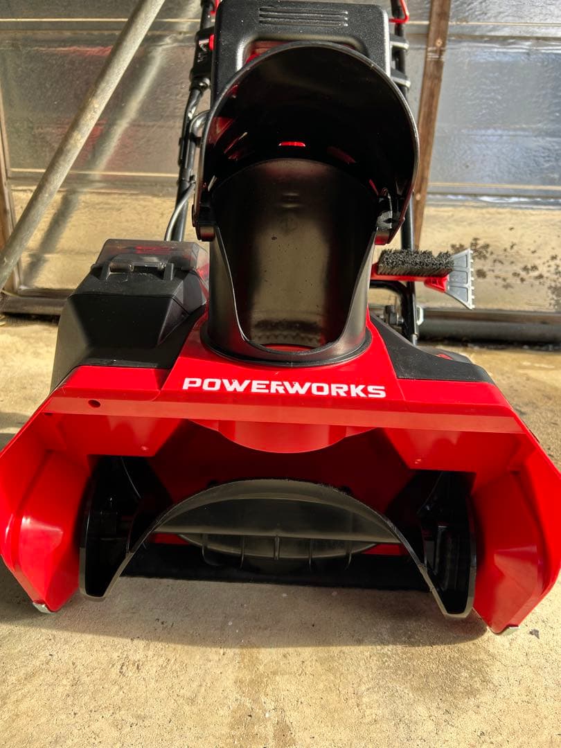 電動除雪機HAIGE(ハイガー) 充電式 POWERWORKS SNE402