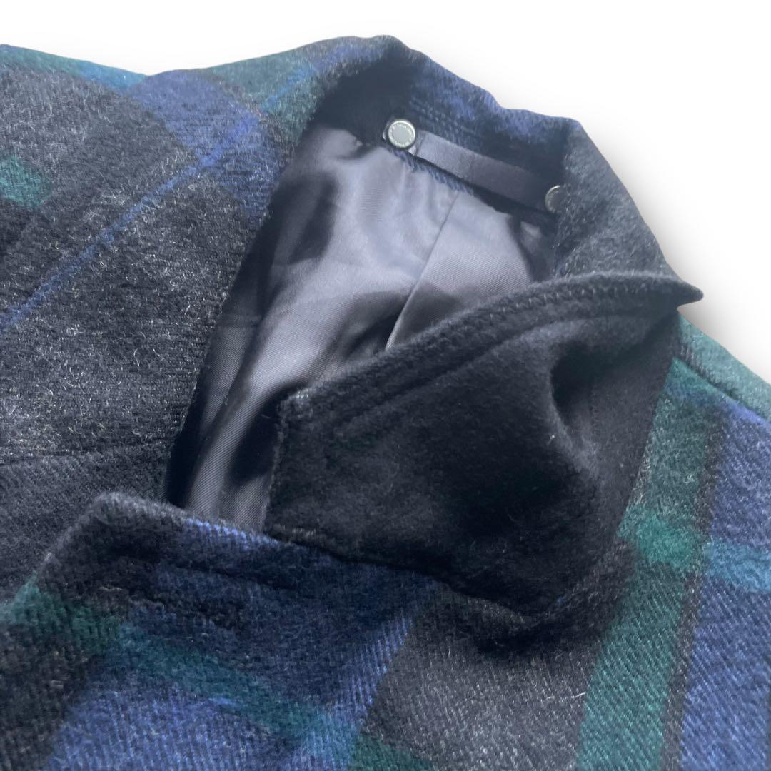 未使用品 Paul Smith グリーンチェック チェスターコート size S