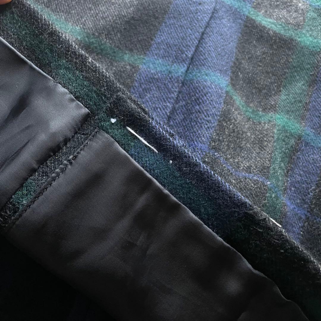 未使用品 Paul Smith グリーンチェック チェスターコート size S