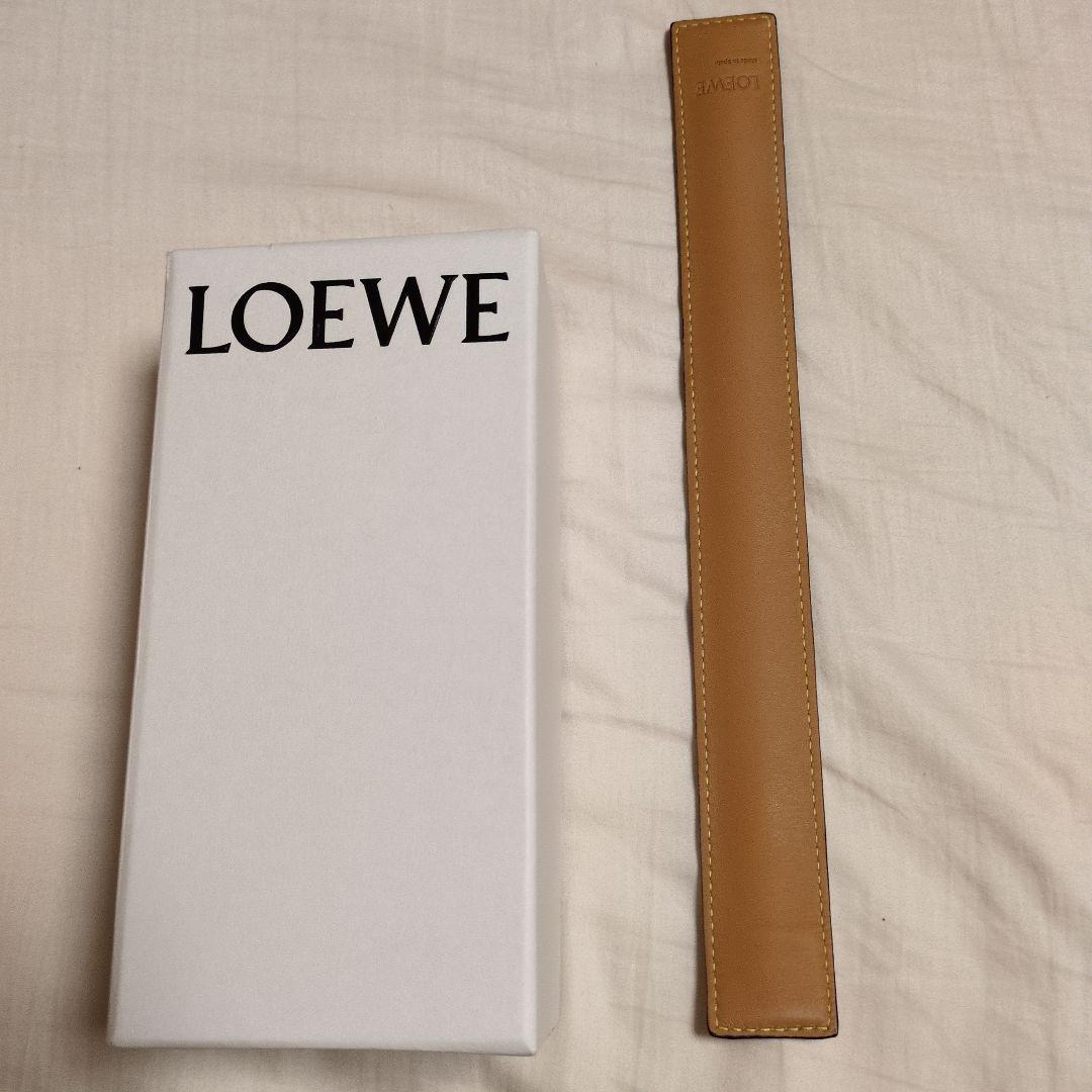 LOEWE ロエベ スラップブレスレット オレンジ 箱・巾着付き