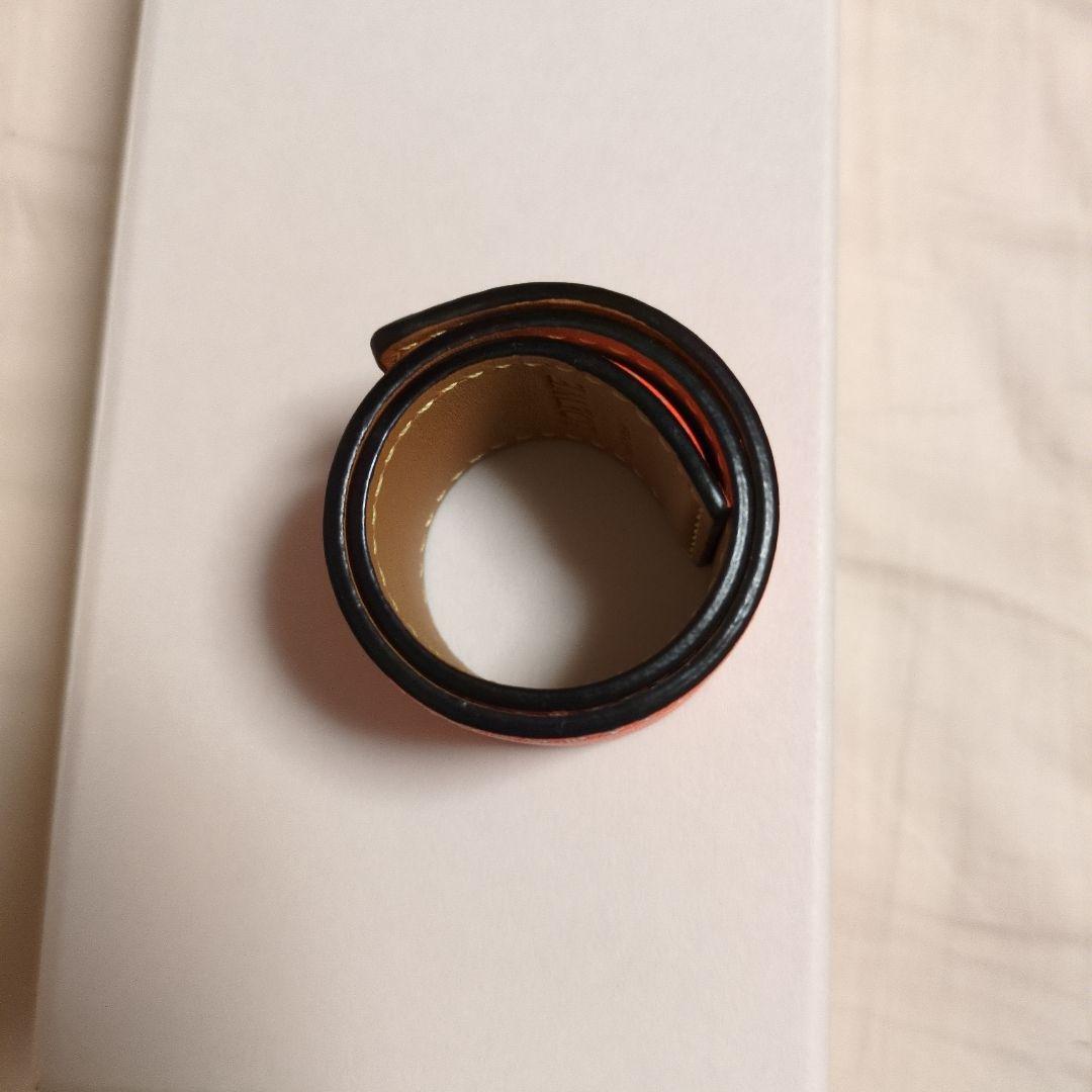LOEWE ロエベ スラップブレスレット オレンジ 箱・巾着付き