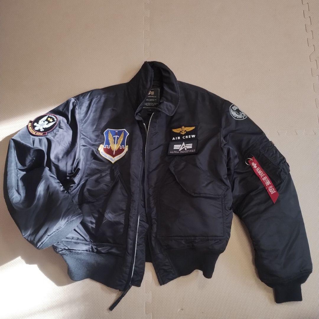 ALPHA INDUSTRIES MA-1 フライトジャケット ブラック