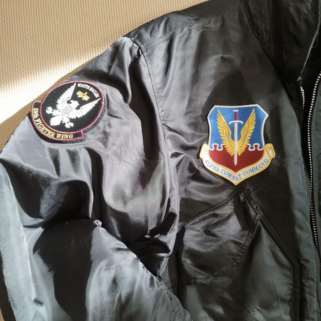 ALPHA INDUSTRIES MA-1 フライトジャケット ブラック
