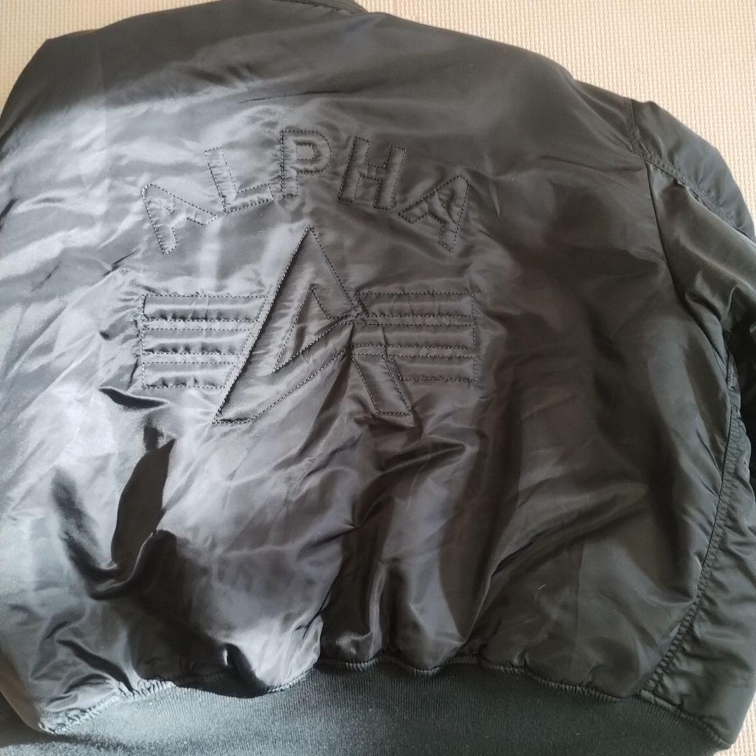 ALPHA INDUSTRIES MA-1 フライトジャケット ブラック