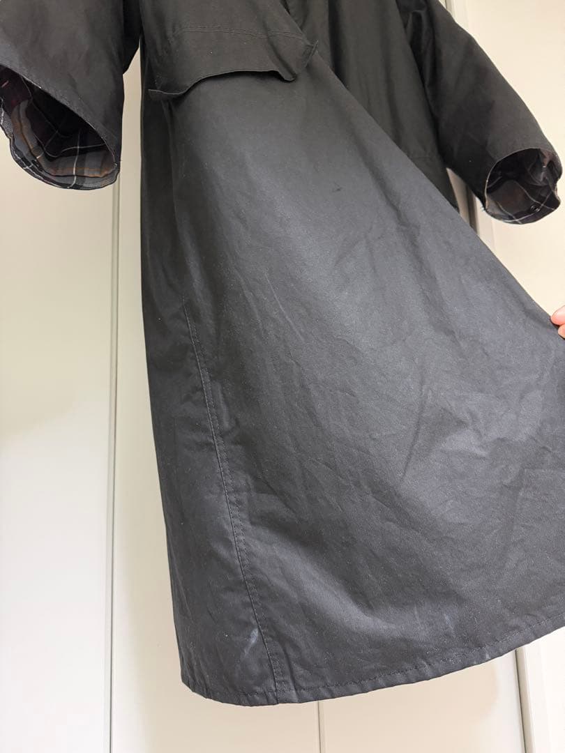 バブアー　オーバーサイズ　バーレー　34 ピンバッジ付き