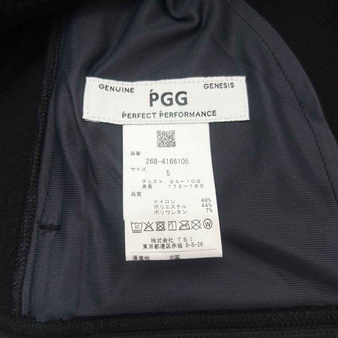 新品　PGG パーリーゲイツ　セットアップ　モックネック　スウェット　パンツ　5