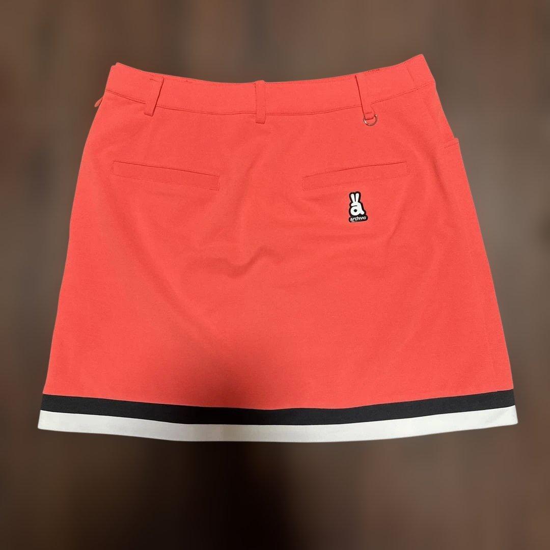 [新品未使用タグ付き]　アルチビオ スカート　オレンジ