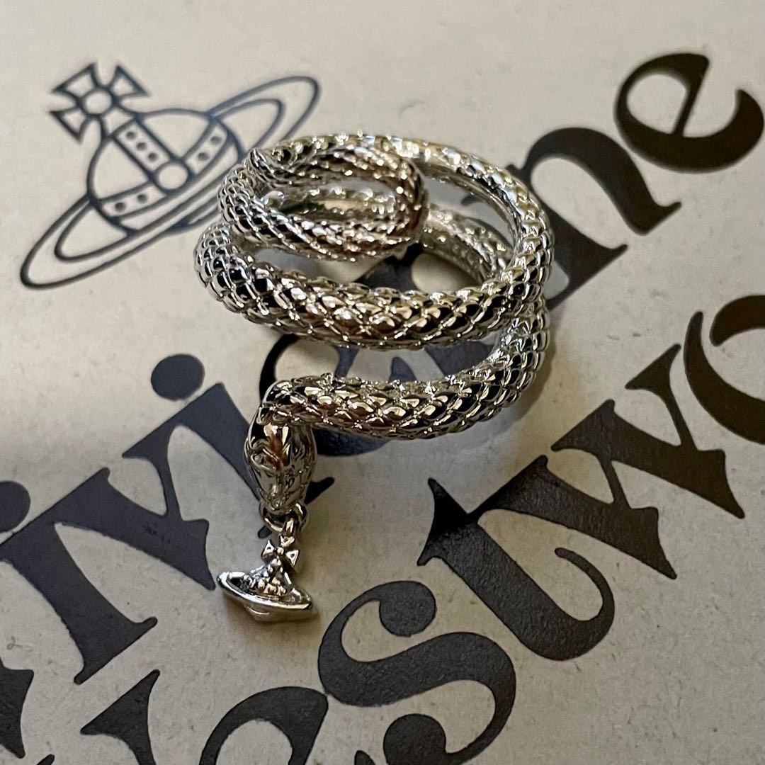 スネークリング オーブ シルバー 約13号 - メルカリ