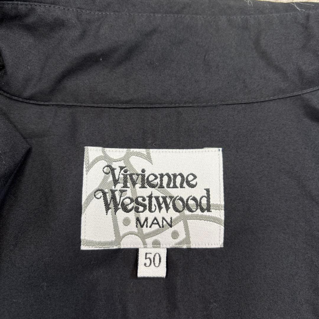 美品【ヴィヴィアンウエストウッドメン】ブラック オーブ 七分袖 変形