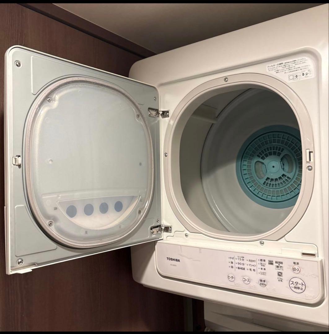 TOSHIBA ED-608(W) 電気式衣類乾燥機 6kg 2023年製