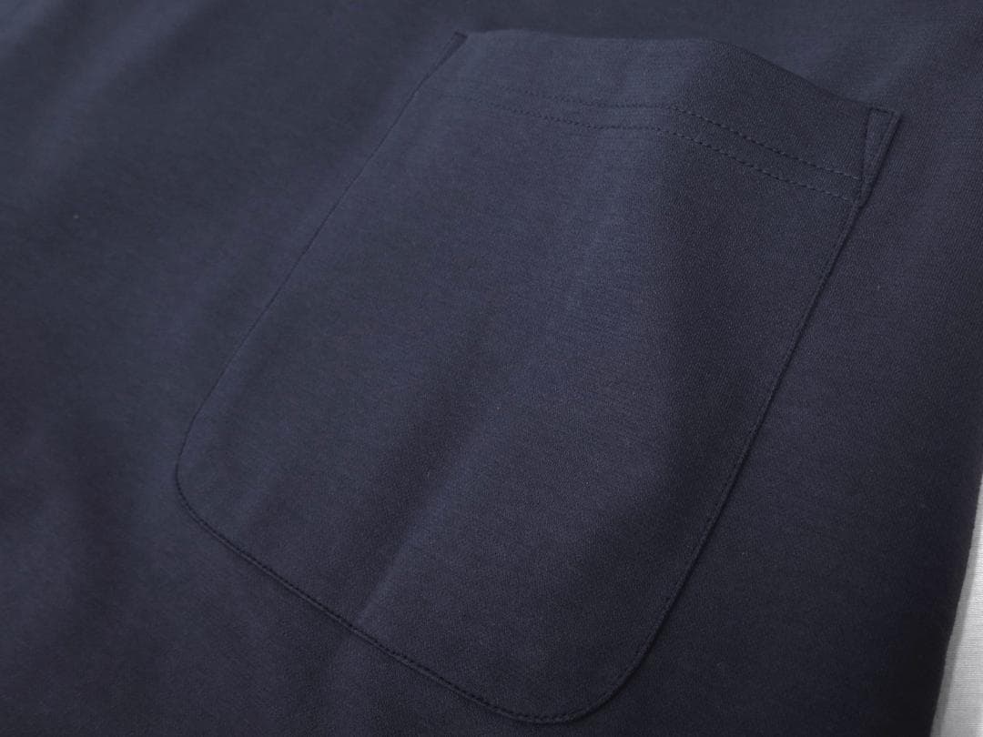 新品● パーリーゲイツ ●配色ライン ノースリーブ ワンピース　ネイビー/M