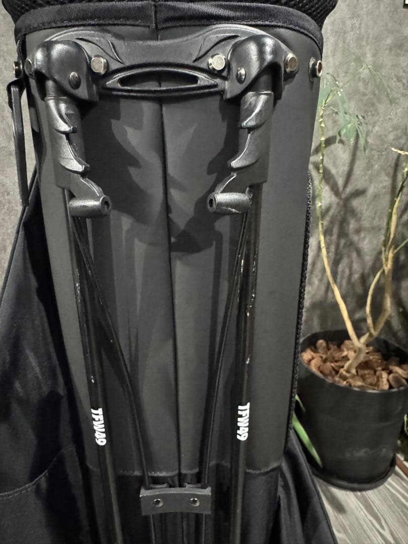 FORTY NINE GOLF TFW49 ブラックキャディバッグ