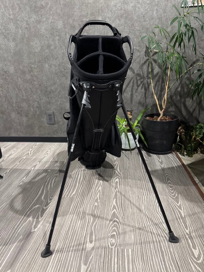 FORTY NINE GOLF TFW49 ブラックキャディバッグ