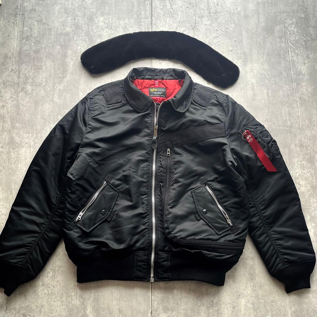 ジャケット・アウター ALPHA B-15b BOA flight jacket military