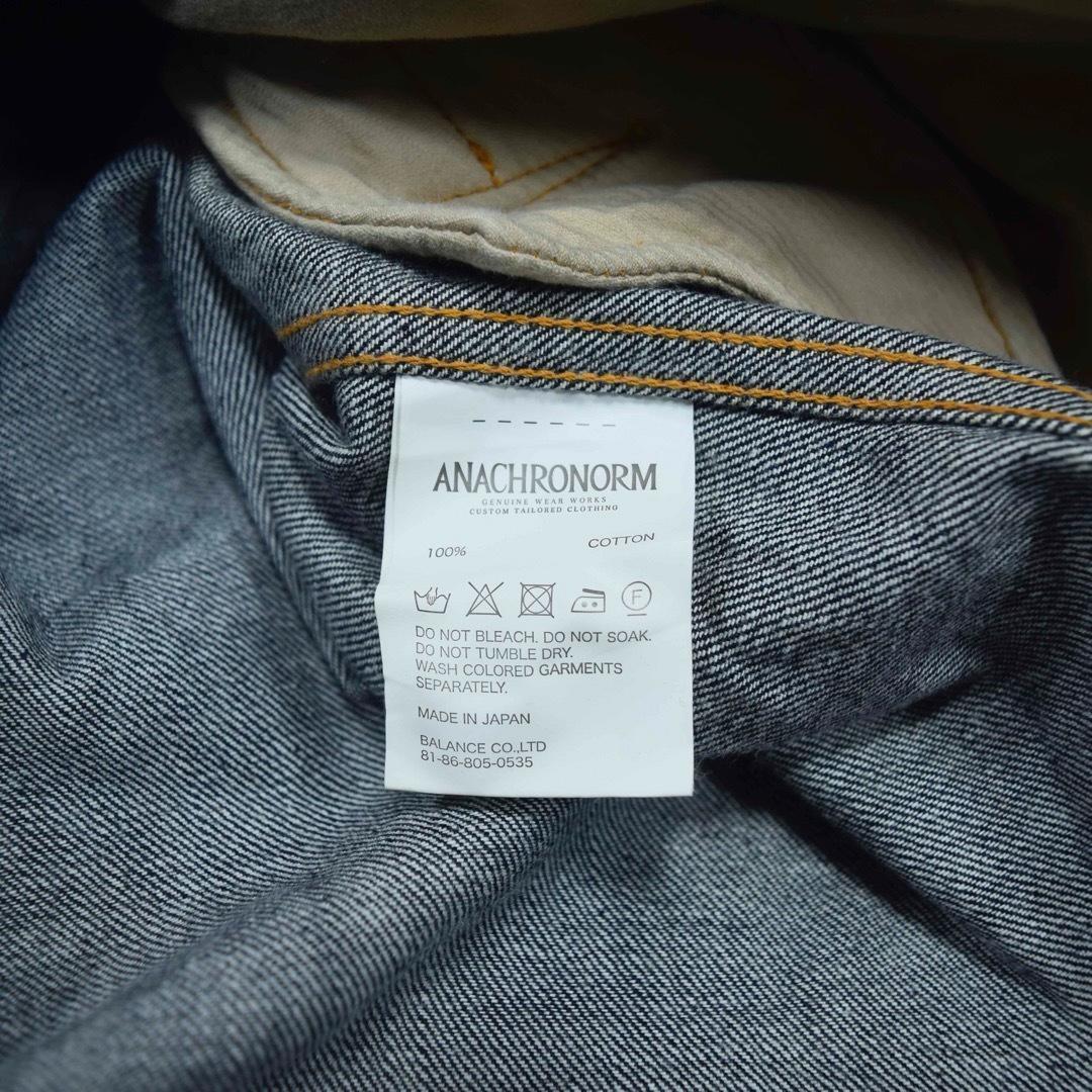 ANACHRONORM デニムコート コーデュロイカラー　インディゴ 01