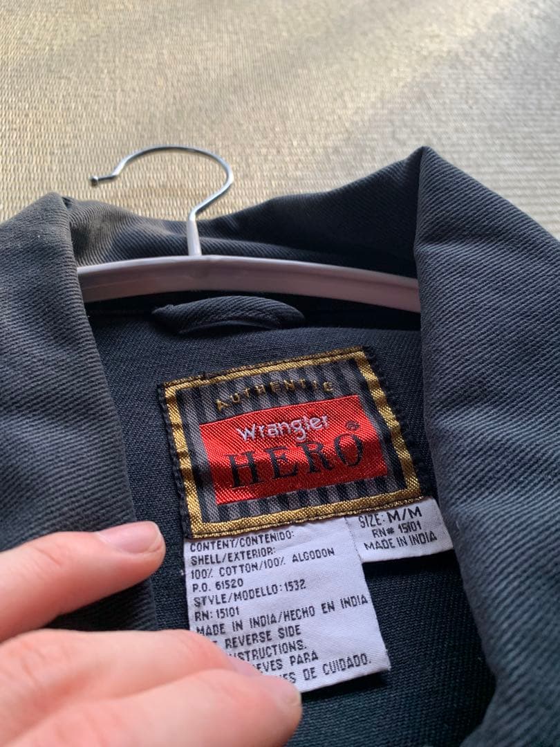 sullen購入 wrangler hero vintage jacket