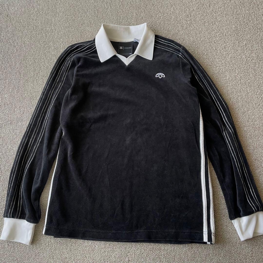 ALEXANDER WANG × adidas ベロア ポロシャツ - メルカリ
