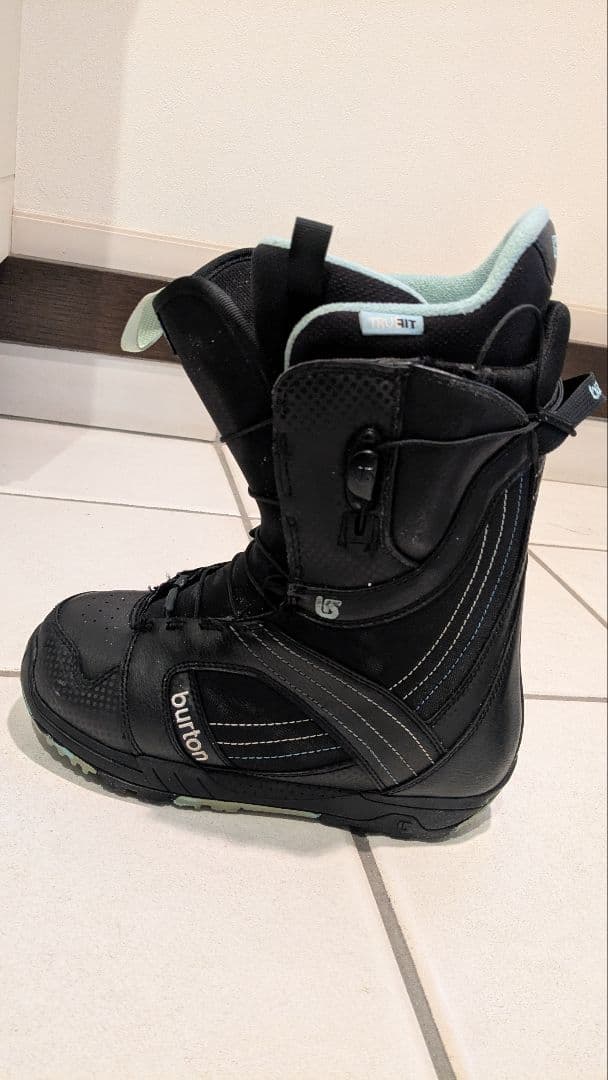 【Burton Mint 女性用スノーボードブーツ 24cm 】ブラック/ミント