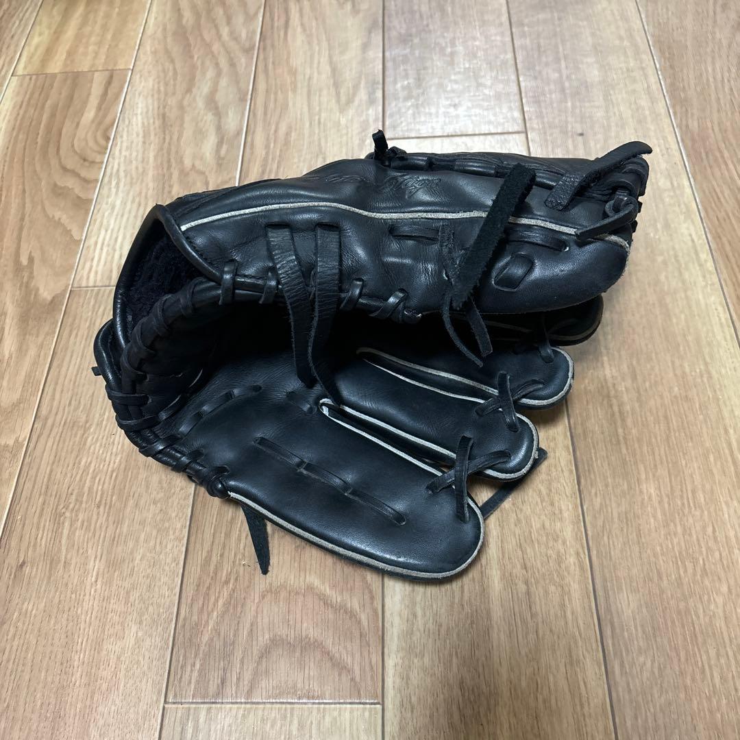 Mizuno 軟式野球用グローブ 黒