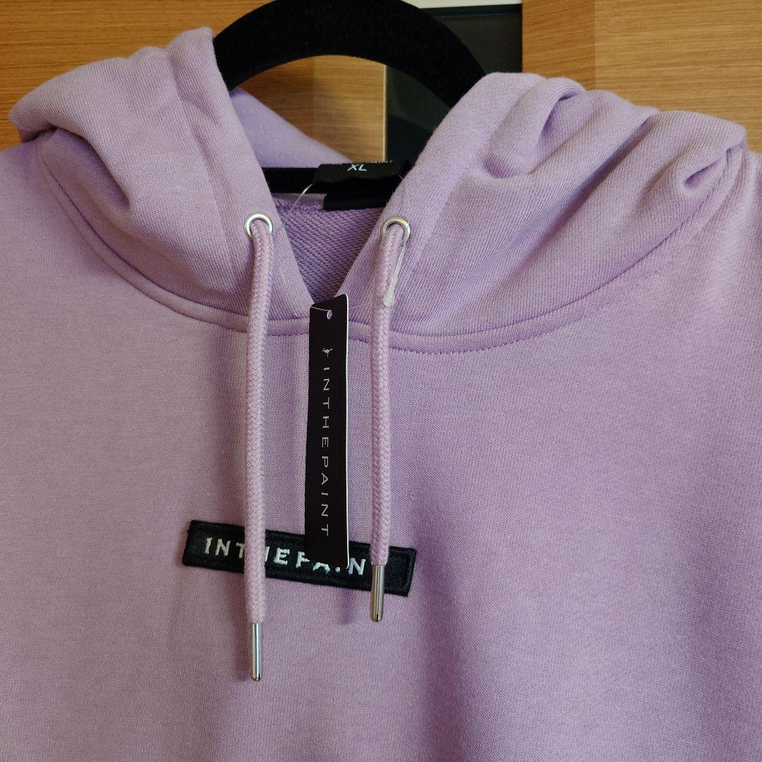 IN THE PAINT スウェット パーカー 上下 XL パープル