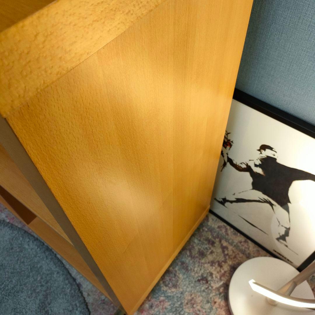 廃盤旧モデル】無印良品2☓2シェルフ キャスター付き ブナ材 - メルカリ