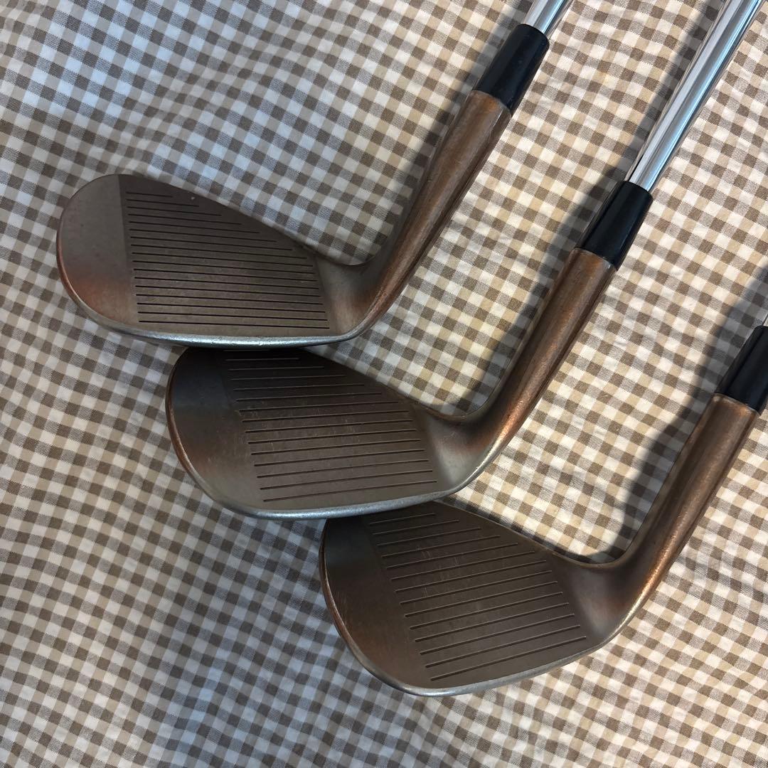 ミズノ T24ウエッジ デニムカッパー仕上げ 50 54 58 3本セット - メルカリ