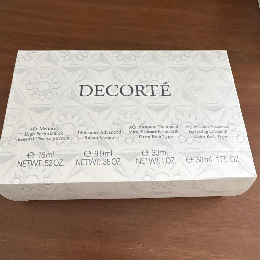 DECORTÉ AQ トライアルセット - メルカリ