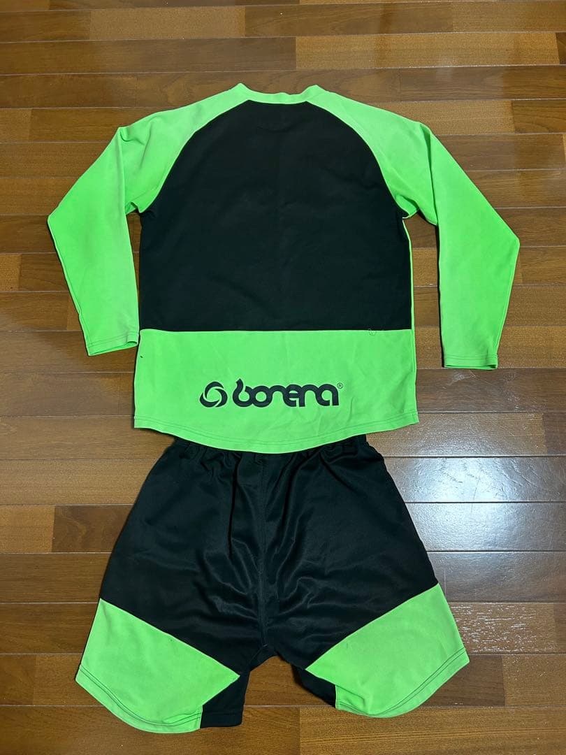 青森山田サッカーウェア 長袖プラクティスハーフパンツ上下セットM