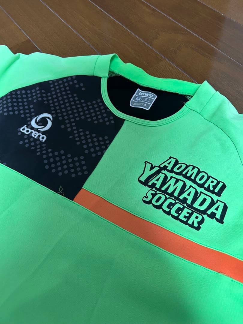 青森山田サッカーウェア 長袖プラクティスハーフパンツ上下セットM