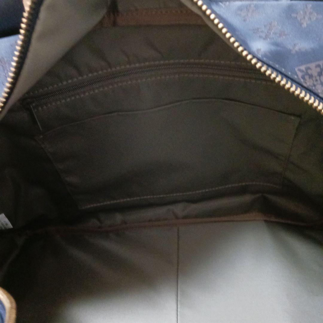 2417 ラシット 2wayボストンバッグ グレーネイビー ほぼ未使用 - メルカリ