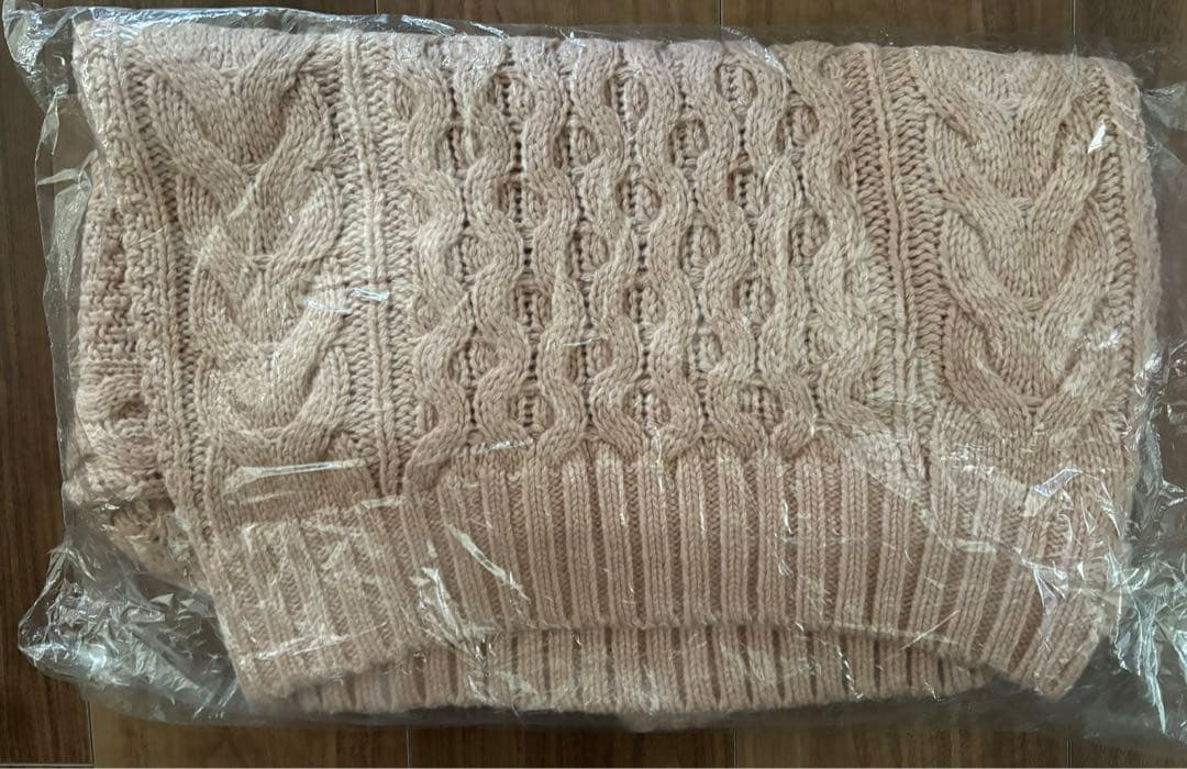 新品未使用⭐︎FRAY I.D⭐︎フレイアイディー⭐︎ケーブルニットミニワンピース