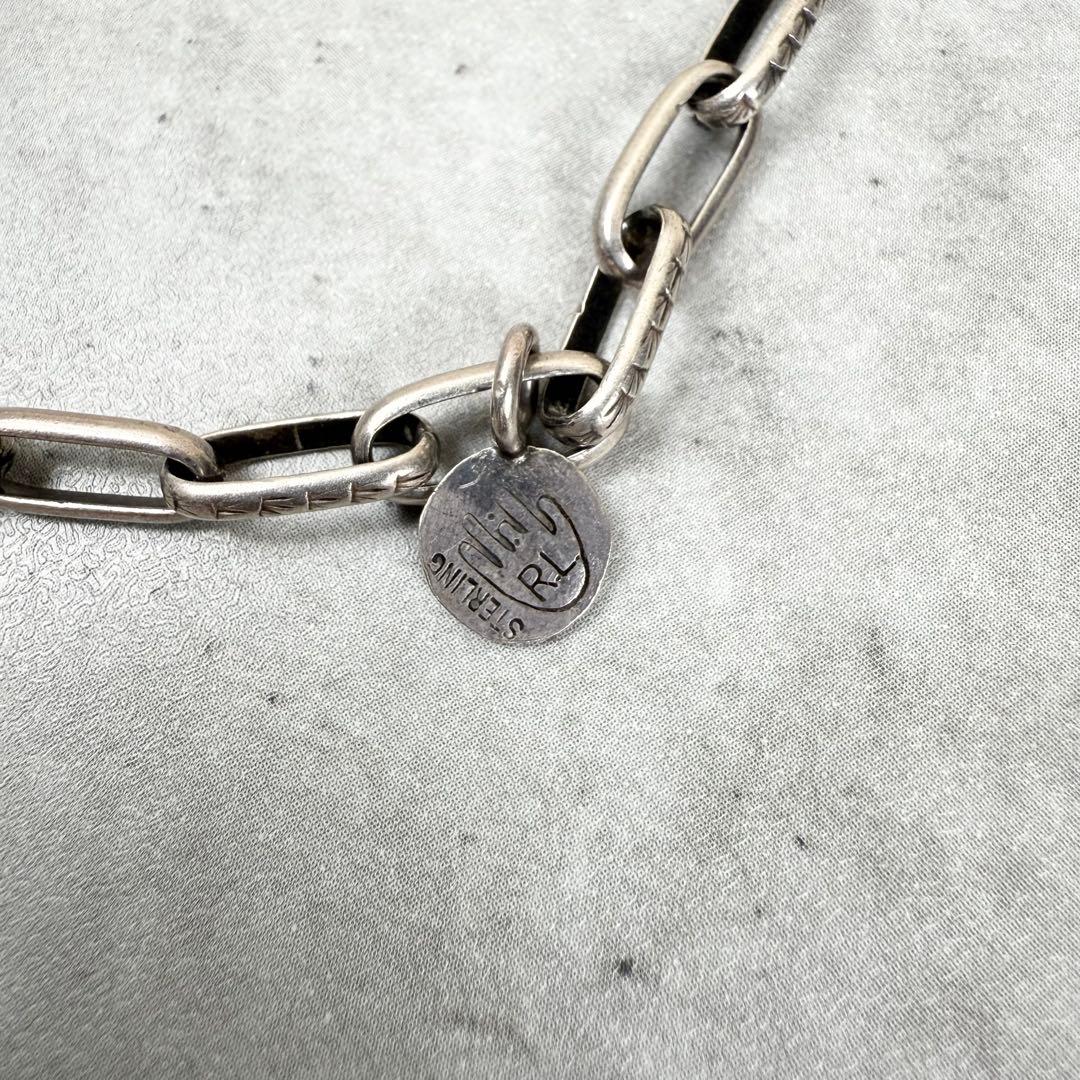 NAVAJO rhett lewis ナバホ スタンプワーク アンクレット