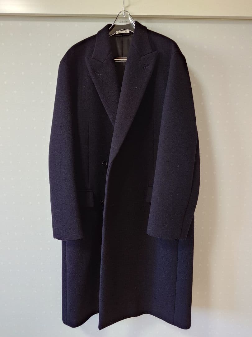 AURALEE スポンジウールメルトンコート