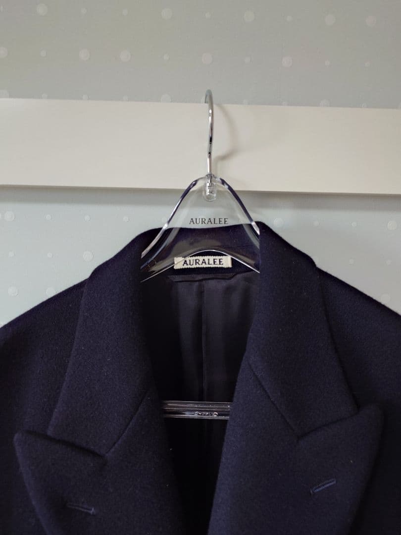 AURALEE スポンジウールメルトンコート