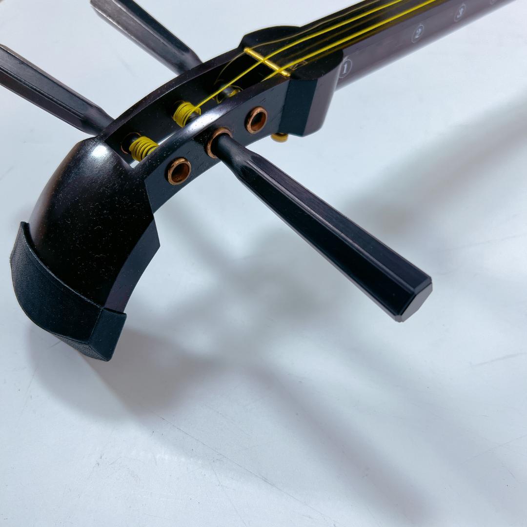 三味線 中棹 東さわり 丸打胴 ハードケース 小唄 民謡 地唄 新内節