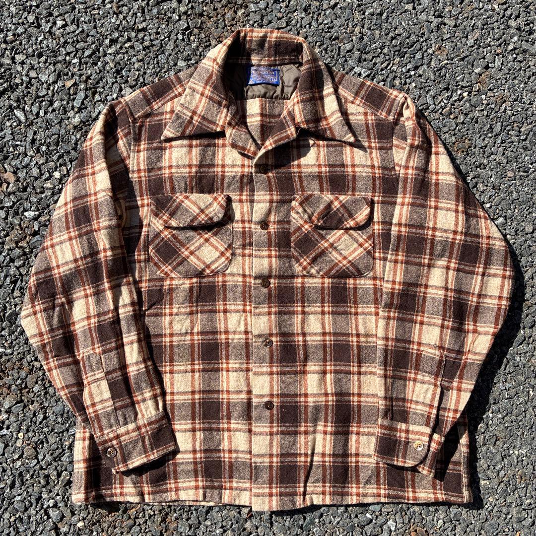 オンライン アウトレットファッション - 70s USA製 PENDLETON ボードシャツ
