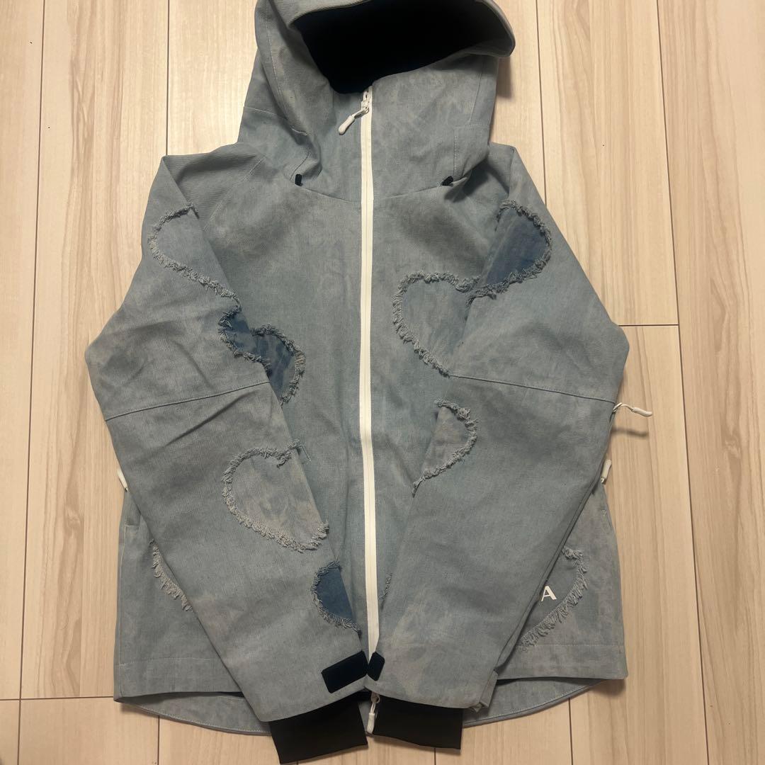 ハートブレイク　スノーボードウェア 3レイヤー素材　レディース