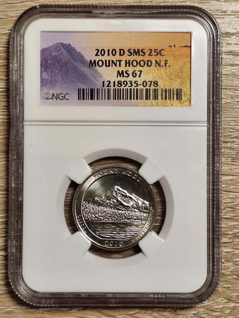 h*o様 NGC MS67☆2010D アメリカ 25セント ナショナルパーク - メルカリ