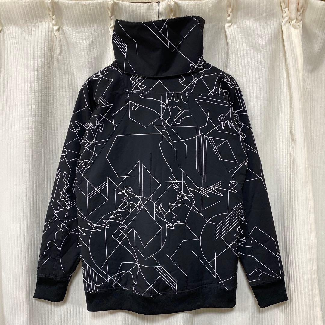 美品OAKLEYオークリーメンズ ゴルフ リバーシブル長袖ウインドブレーカー M