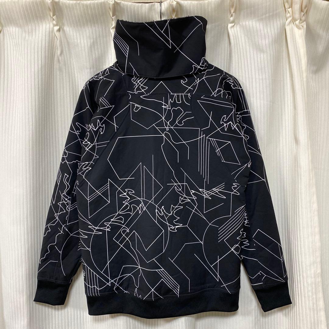 美品OAKLEYオークリーメンズ ゴルフ リバーシブル長袖ウインドブレーカー M