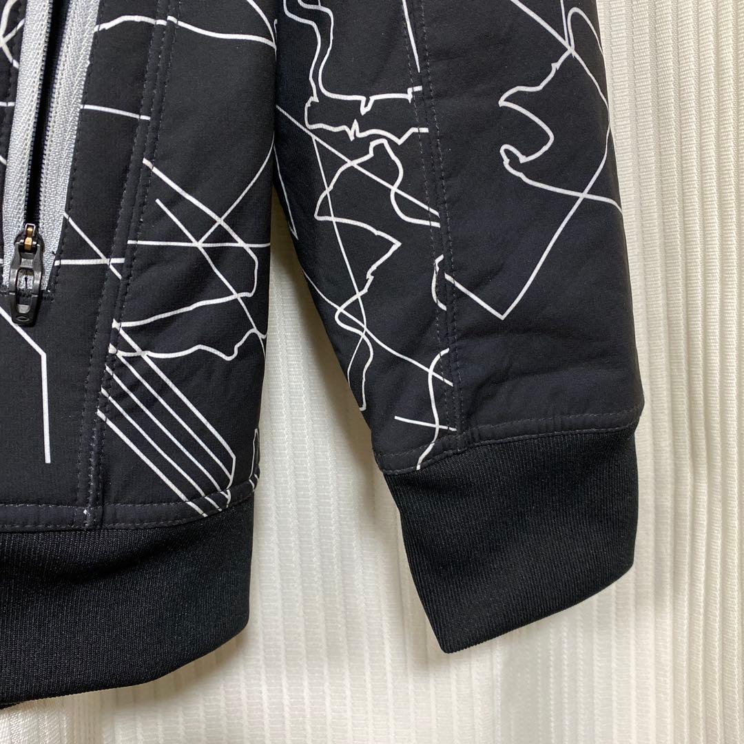 美品OAKLEYオークリーメンズ ゴルフ リバーシブル長袖ウインドブレーカー M