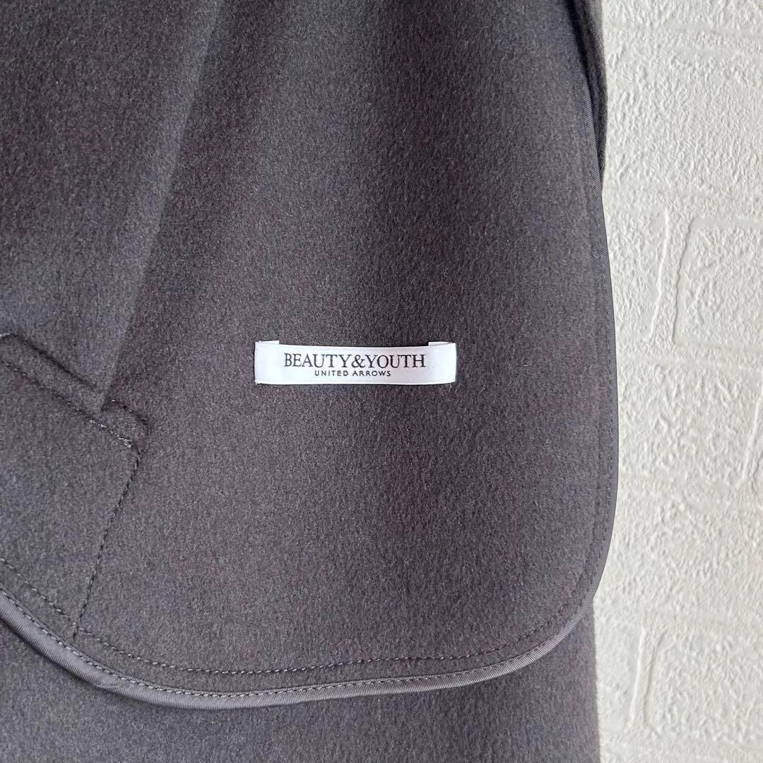 美品✨ユナイテッドアローズ　BYリバーポンチョコート　ダークグレー　M