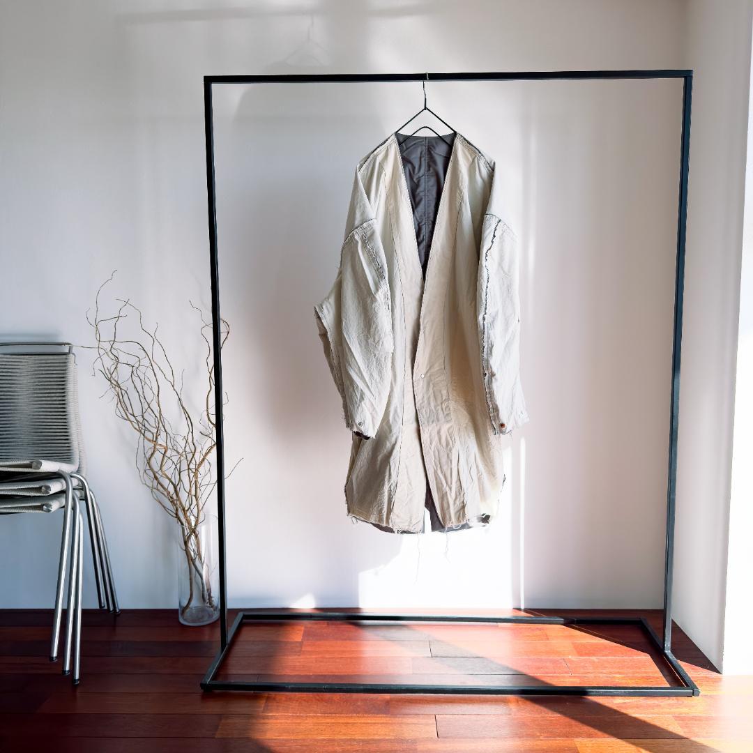 ジャケット・アウター issue things No Collar Coat grey