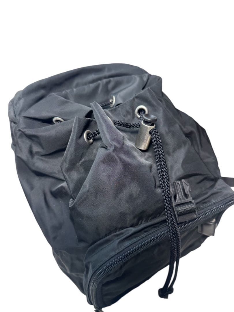 PRADA プラダ リュック 三角プレート テスートナイロン 黒