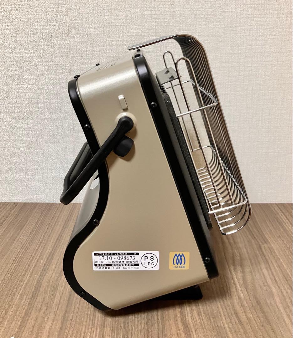 【新品未使用】iwatani カセットガスストーブ　ポータブル　箱と説明書付