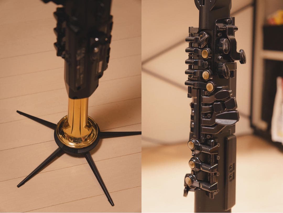 【美品】ヤマハ YDS-150 電子サックス ソフトケース付き+スタンド