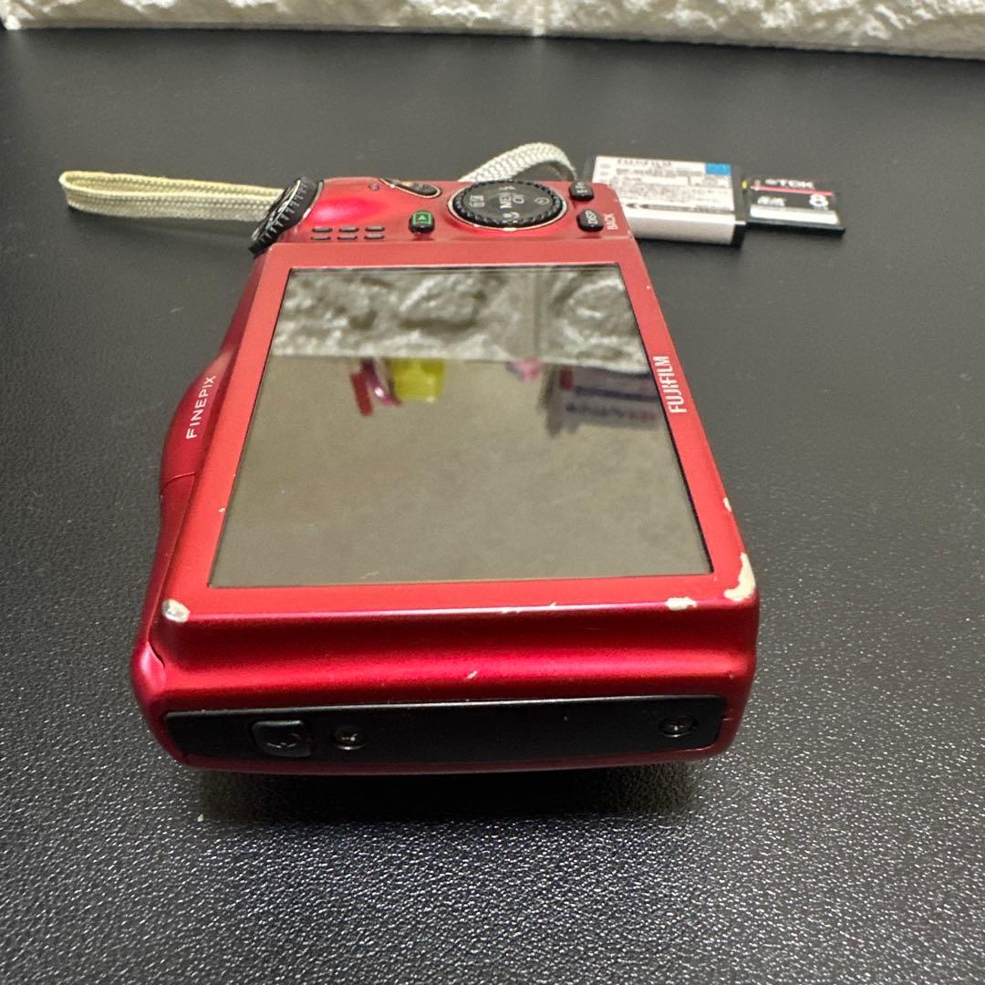 FUJIFILM FINEPIX F820EXRレッド中古良品 富士フイルム、0.21秒AFを
