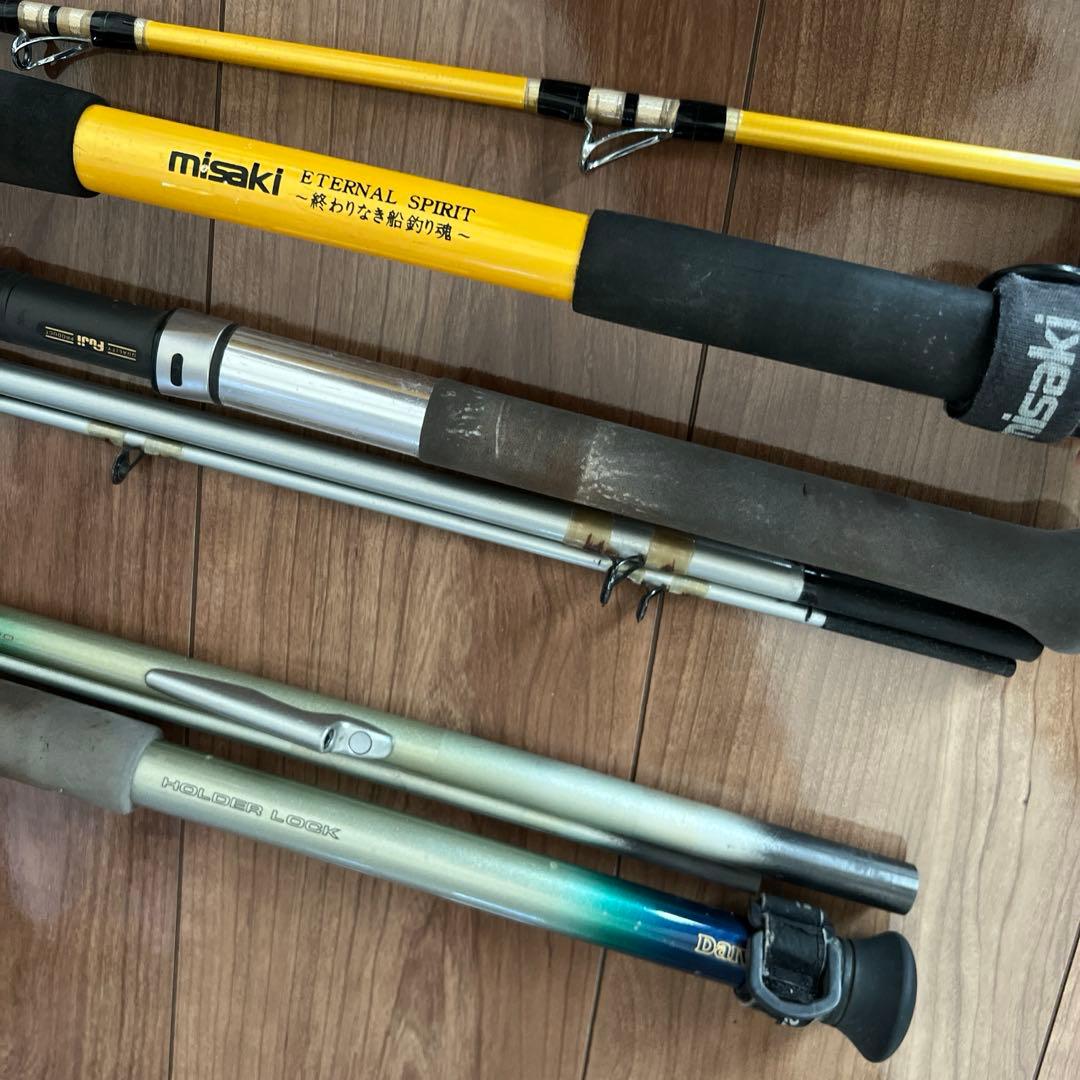 daiwa 真鯛釣り ロッド 3本まとめ売り 船釣り