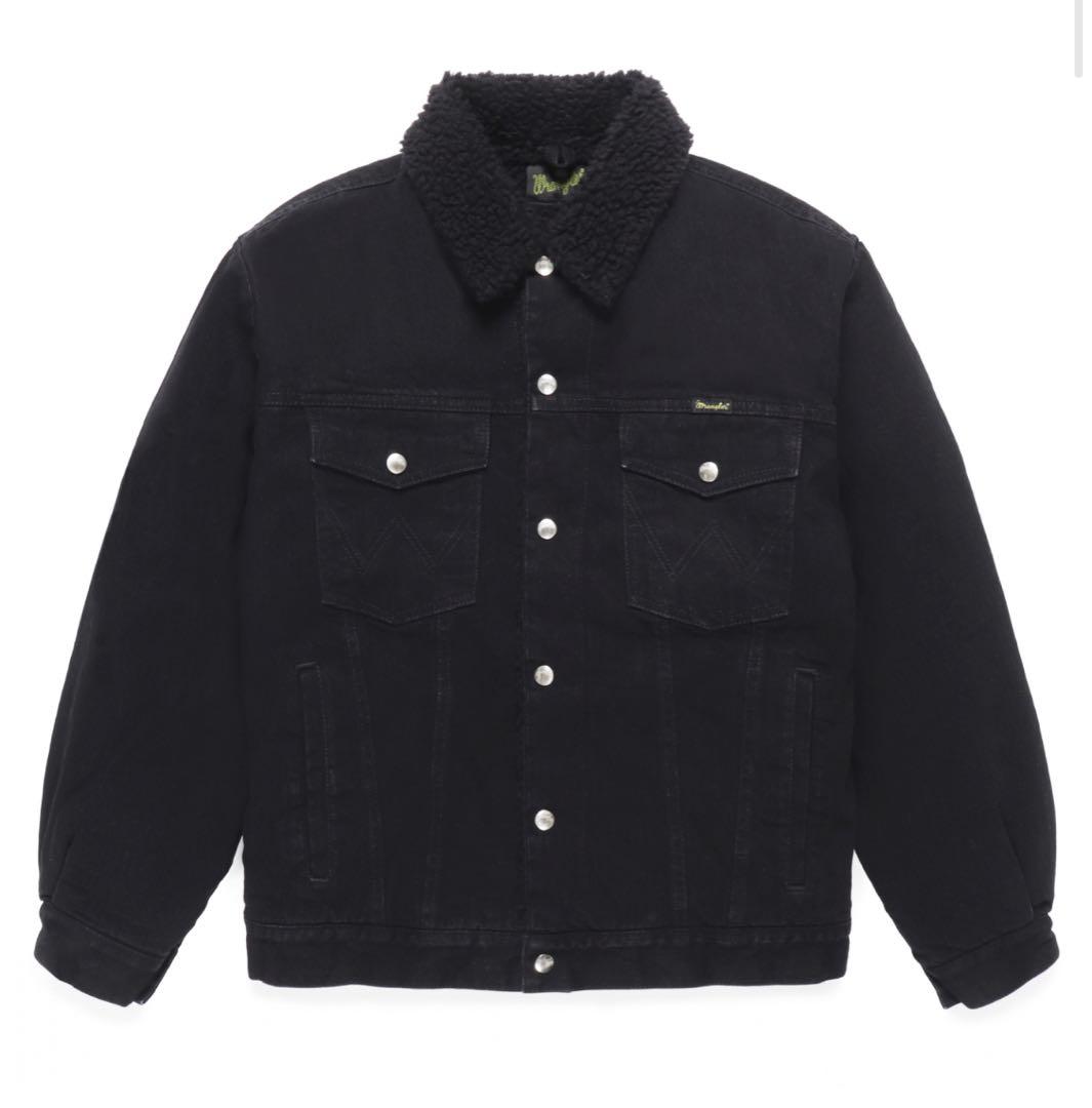 ワコマリア ラングラーコラボ デニムボアジャケット Mサイズ 美品