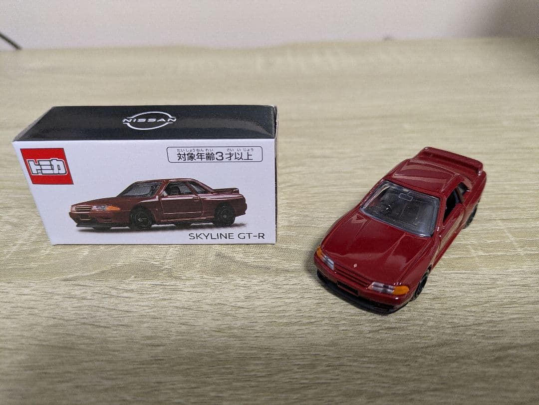 トミカ 日産 スカイライン GT-R（BNR32）レッドパール - メルカリ